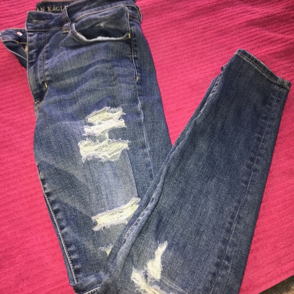 AMERICAN EGAL RIPPED JEANS - Picture 2 of 2